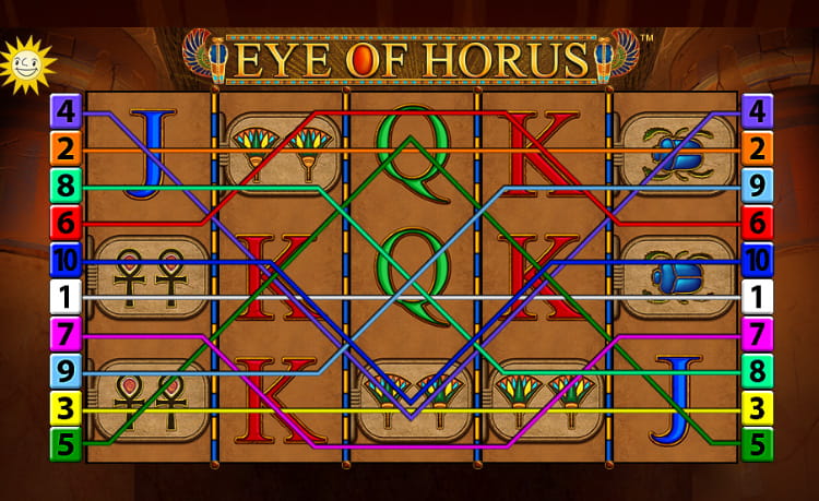 eye of horus demo spiel