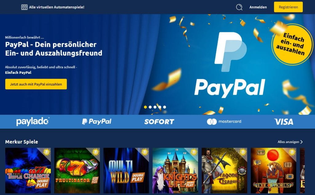 Sonnenspiele Casino Webseite